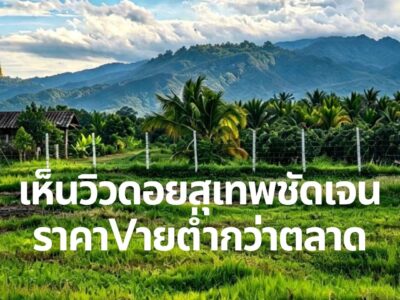 ขายที่ดินราคาถูกใกล้มหาลัยแม่โจ้ เจ้าของขายเอง
