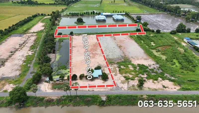 ขายที่ดินแปลงใหญ่ ทำเลสวย ถมแล้วเต็มแปลง ตรงข้ามบะหมี่โหน่ง นครนายก ต.พรหมณี อ.เมืองนครนายก โฉนดครุฑแดง 2 โฉนด