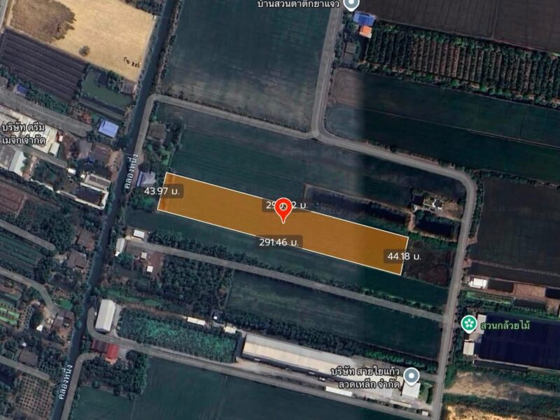 ขายด่วน ที่ดินผังม่วง 8 ไร่ ติดถนนสาธารณะ ไทรใหญ่ ไทรน้อย นนทบุรี