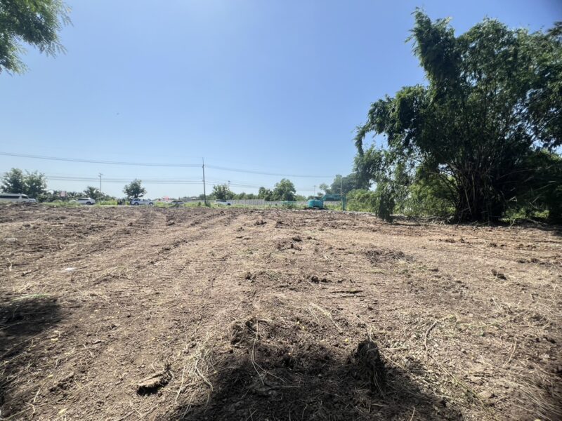ที่ดินเปล่า ติดถนน ตำบลพืชอุดม อำเภอลำลูกกา จังหวัดปทุมธานี