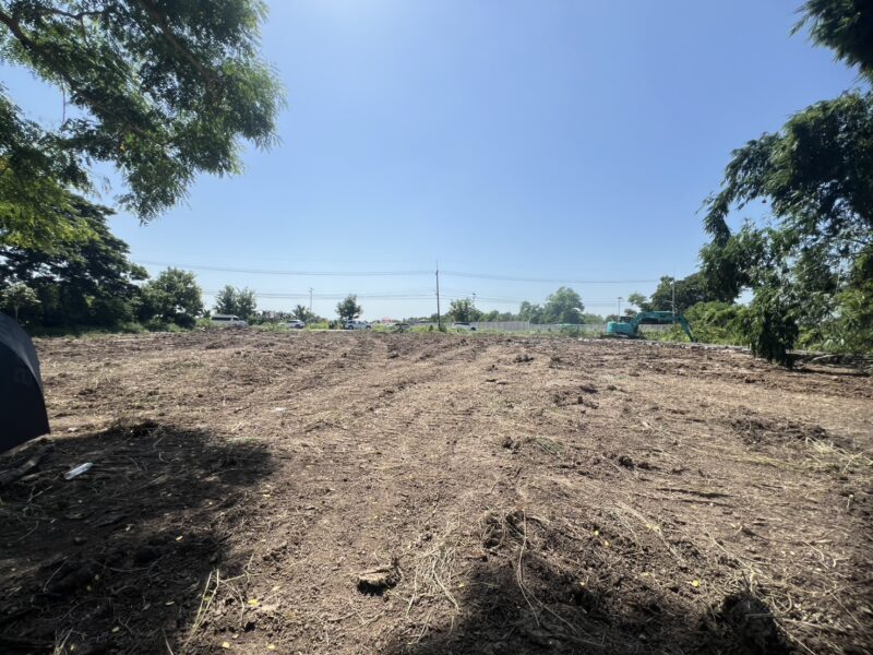ที่ดินเปล่า ติดถนน ตำบลพืชอุดม อำเภอลำลูกกา จังหวัดปทุมธานี