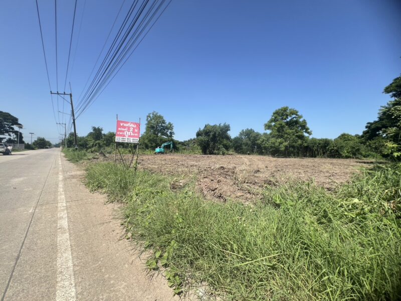 ที่ดินเปล่า ติดถนน ตำบลพืชอุดม อำเภอลำลูกกา จังหวัดปทุมธานี