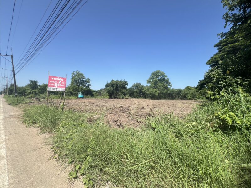 ที่ดินเปล่า ติดถนน ตำบลพืชอุดม อำเภอลำลูกกา จังหวัดปทุมธานี