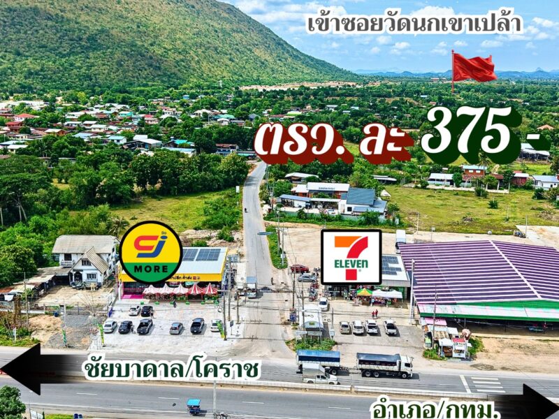 ที่โคกสำโรง ลพบุรี🔥ไร่ละ 150,000🔥ติดลาดยาง มีไฟ ใกล้ ถ.205 พหล และบายพาสสายใหม่ ขายยก 28 ไร่กว่า แถมที่งอกฟรีๆ ถึง 4 ไร่‼️โอนฟรี‼️