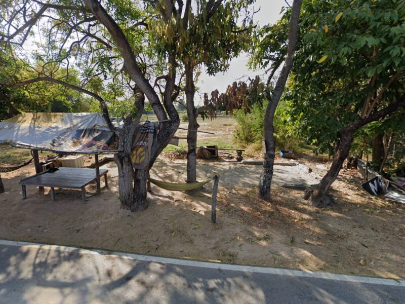 ที่ดินเมืองร้อยเอ็ด ผืนใหญ่ ทำเลดี ติดถนนสายหลัก (ร้อยเอ็ด-อาจสามารถ) 8 ไร่เศษ หน้าแปลงติดถนน