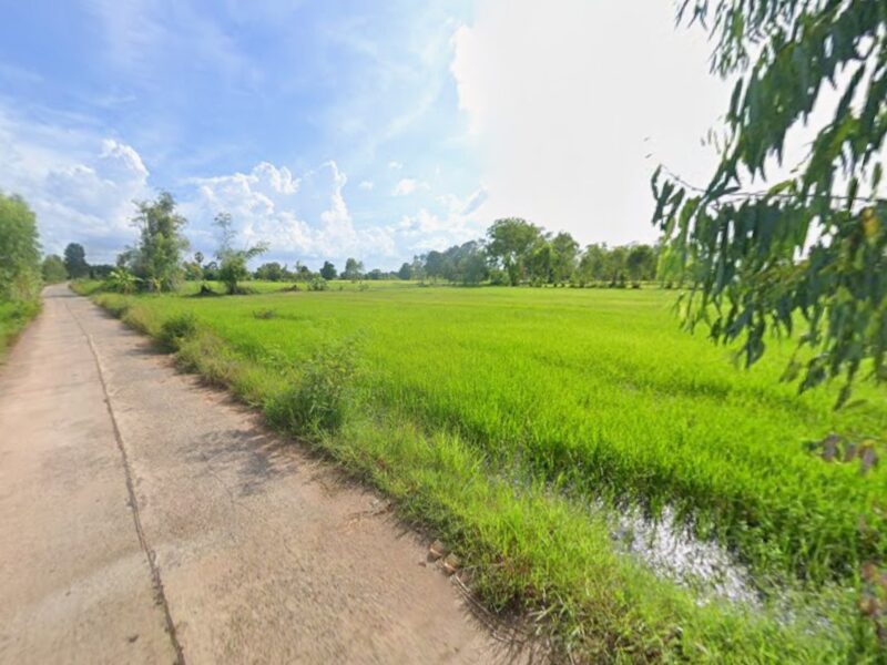 ที่ดินเปล่าแปลงใหญ่ ติดถนน 2 ด้าน ทำเลดี จ.กาฬสินธุ์