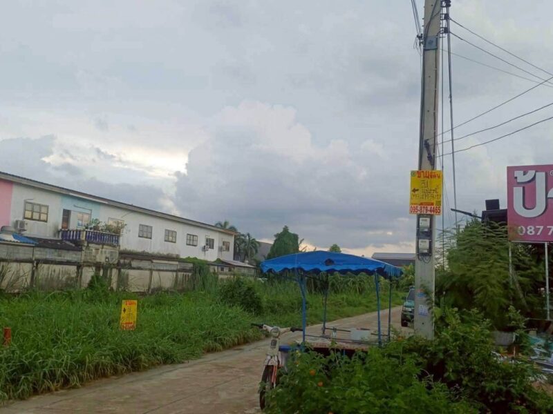 ขายถูกที่ดินลำลูกกา 34 ตรว ติดถนนคอนกรีตสาธารณะ ซ.เมตตา ต.บึงคำพร้อย จ.ปทุมธานี