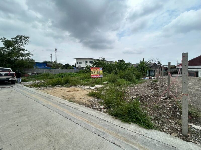 ขายด่วนที่ดิน 58 ตรว ติดถนนสาธารณะ ถมแล้ว เฉลิมพระเกียรติ ร.9 ซอย 14 แยก17 ประเวศ กรุงเทพฯ