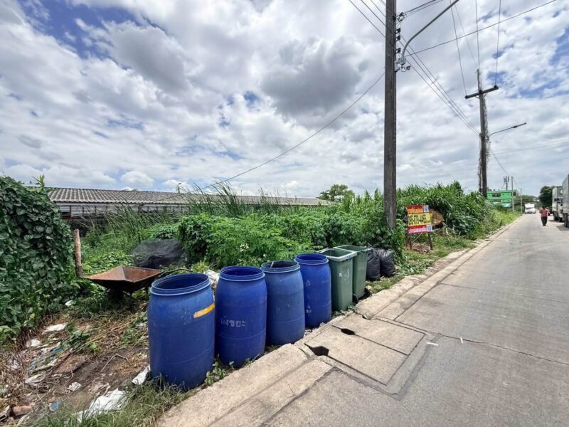 ขายถูกที่ดินลาดสวาย 100 ตรว ติดถนนคอนกรีต ซ.ไสวประชาราษฎร์ 19 (ร่วมสุข1) ลำลูกกา ปทุมธานี