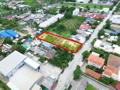 ขาย ที่ดิน ริมถนนทุ่งมังกร ตลิ่งชัน 515 ตรว ใกล้ถนนบรมราชชนนี เพียง 700 เมตร