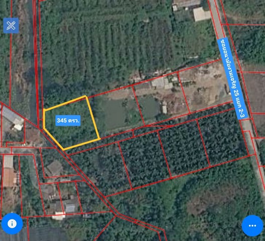ให้เช่า ที่ดินเปล่า ซอยอนามัยงามเจริญ 25 แยก 2-3 ขนาด 345 ตร.วา ติดถนนและคลองสาธารณะ เหมาะทำธุรกิจ 29,000 บาท/เดือน