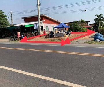 ขายที่ดินทำเลทอง ติดถนนเส้นศรีบุญเรือง-ภูเวียง(เส้น2133) อำเภอหนองนาคำ จังหวัดขอนแก่น เนื้อที่ 41 ตารางวา