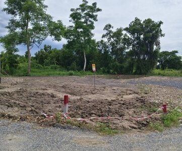 ขายที่ดินเปล่า เนื้อที่ 47 - 120 ตร.ว. ถมแล้ว คลองสิบสอง หนองจอก กรุงเทพ