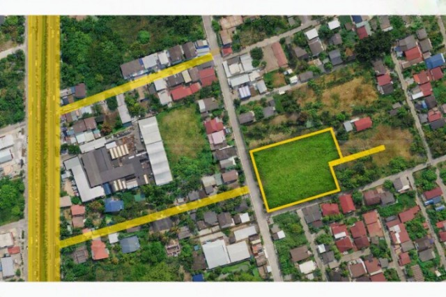 ถ.ทุ่งมังกร-สวนผัก ที่ดินสวยใหญ่203 ตร.ว. 812 ตร.ม.ใกล้BRT ตลิ่งชัน 1.3 กม.ถมดินแล้วสูงกว่าถนน ต่อราชพฤกษ์ พุทธมณฑล สาย1สายใต้ใหม่ 1.6 กม.