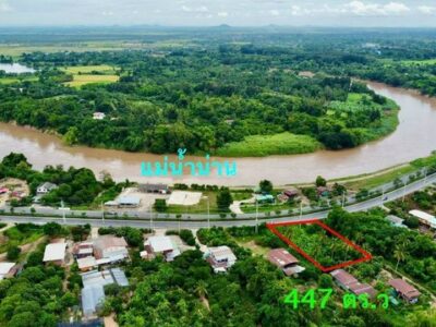 ขายที่ดิน พิจิตร อ.เมือง ใกล้แม่น้ำน่าน พื้นที่ 1 ไร่ 47 ตร.ว. ติดถนน 4 เลน