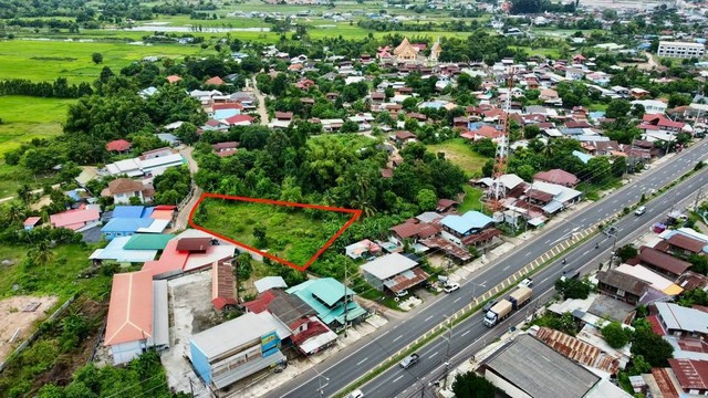 ขายที่ดิน อุบลราชธานี ( ใกล้มหาวิทยาลัยอุบล ) เป็นที่ดินเปล่าแปลงสวย อำเภอวารินชำราบ