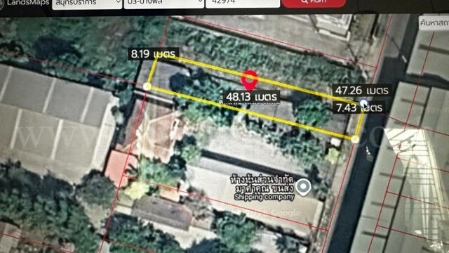 ลดด่วน ที่ดินพร้อมสิ่งปลูกสร้าง หมู่บ้าน ไทยประกัน ซอยไทยประกัน 1/11 ติดถนนเมน ราคาถูก