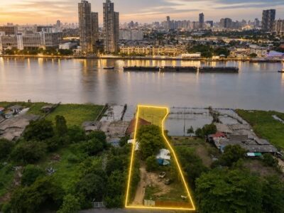 รีวิว Youtube ขายที่ดินริมแม่น้ำเจ้าพระยา ไทรม้า 321 ตรว เหมาะอยู่อาศัย ร้านอาหาร สำนักงานออฟฟิศ