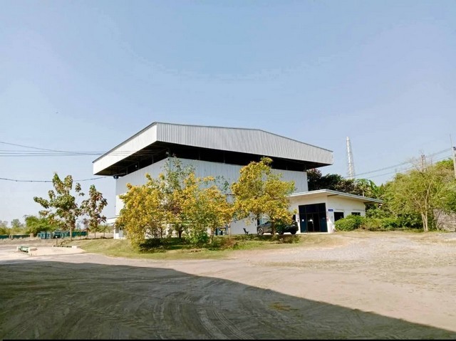 ขาย/ให้เช่า ที่ดินพร้อมอาคาร โรงงาน 46 ไร่ 2 งาน พื้นที่สีม่วงลาย แปลงยาว ฉะเชิงเทรา