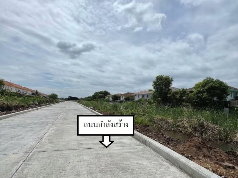 ที่ดินปทุมธานี คลอง 4 ราคาคุยกันได้ ที่ดินเปล่าติดถนน