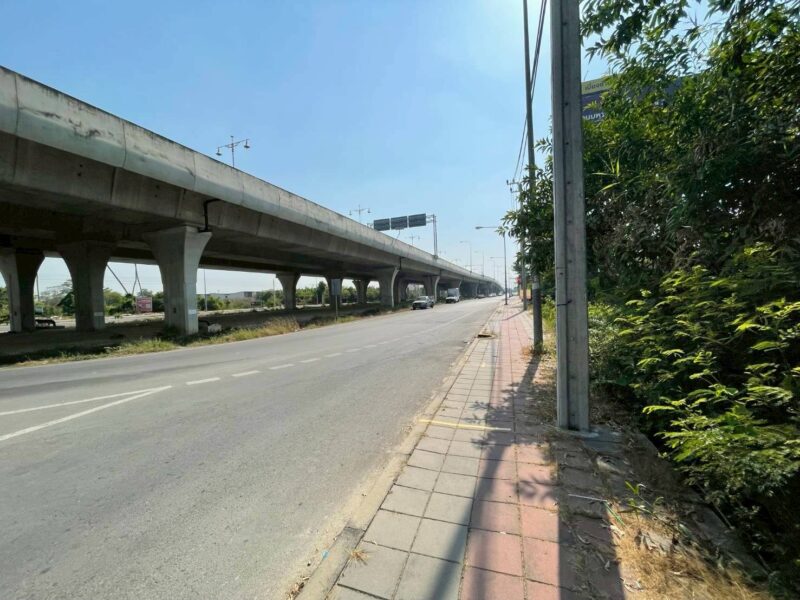 ขายที่ดินเปล่า 10 ไร่ 3 งาน 78.5 ตร.ว. ใต้สะพานมหาเจษฎาบดินทร์