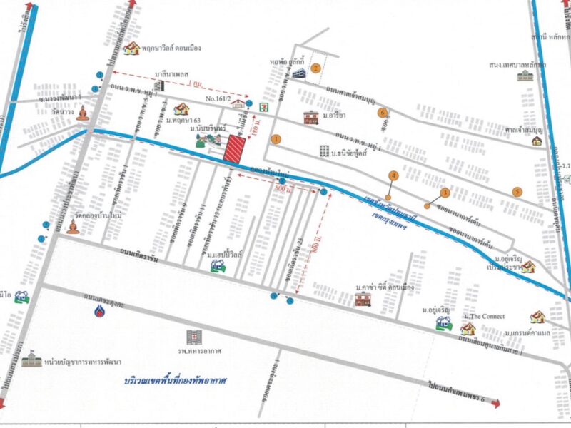 ขายที่ดิน 10ไร่ ทำเลดี ตำบลหลักหก อำเภอเมืองปทุมธานี จังหวัดปทุมธานี
