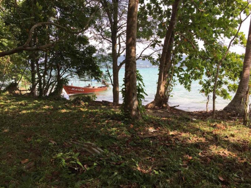 Vacant land for sale 35 Rai - prime location beachfront Lon island, Phuket