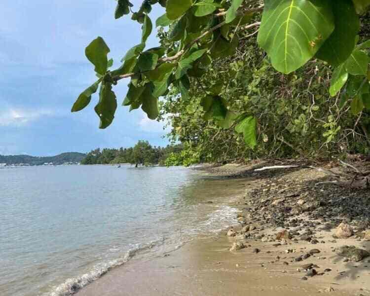 Vacant land for sale 35 Rai - prime location beachfront Lon island, Phuket