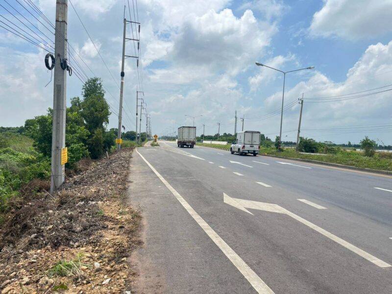 ขายที่ดินเปล่า 2 ไร่ ทำเลดี ติดถนน 4 เลน จังหวัดปราจีนบุรี