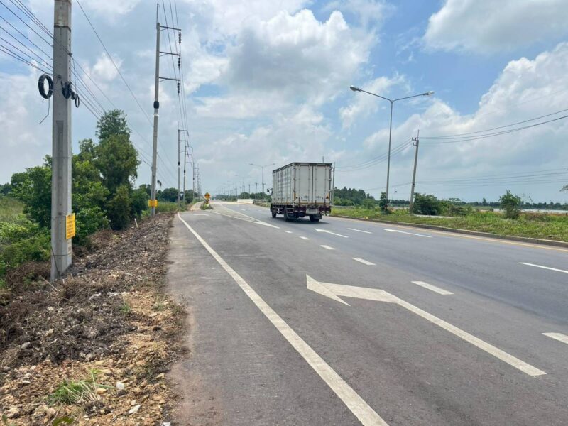 ขายที่ดินเปล่า 2 ไร่ ทำเลดี ติดถนน 4 เลน จังหวัดปราจีนบุรี