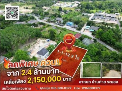 ขายที่ดินสวย ทำเลดี บรรยากาศร่มรื่น เหมาะสำหรับสร้างบ้านพักอาศัย ทำสวน หรือซื้อเก็บไว้เก็งกำไรในอนาคต