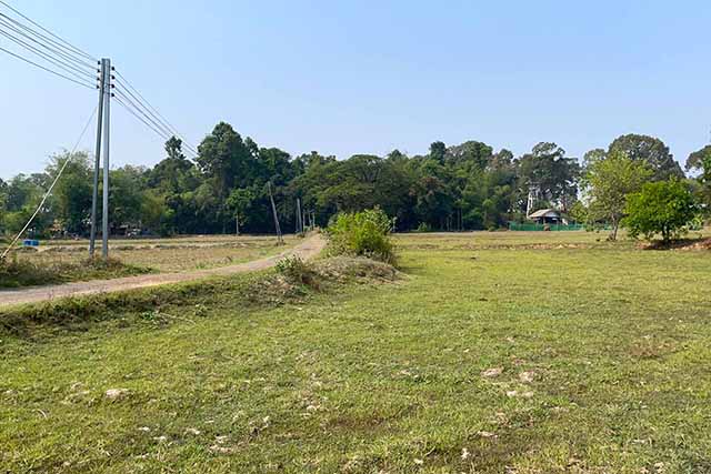 สร้างบ้านสวนในฝัน! ที่ดินเมืองศรีสะเกษ 5 ไร่กว่า คุ้มสุดๆ เพียง 1.2 ล้านบาท