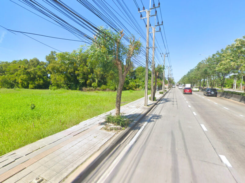 ขาย ที่ดิน ริมถนนนิมิตใหม่ 11 ไร่กว่า ใกล้ถนนสุวินทวงศ์ เพียง 6 กม. CC