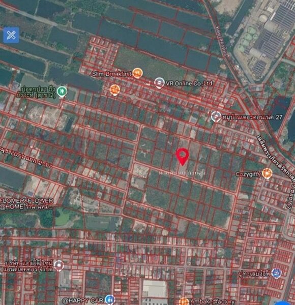 ให้เช่า ที่ดิน 282 ตรว พัฒนาการตัดใหม่ซอย 97 ถมแล้ว ทำเลดี เดินทางสะดวก