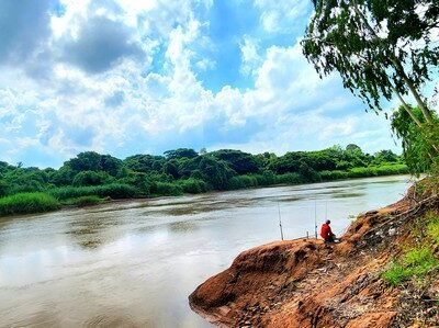 ขายที่ดินติดแม่น้ำชี 3 ไร่ อำเภอเมืองมหาสารคาม ทำเลดี ติดถนนหลัก ไปกาฬสินธุ์ เหมาะค้าขาย ร้านอาหาร คาเฟ่่ริมน้ำรีสอร์ท