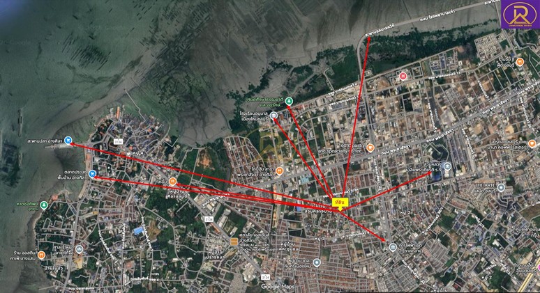 ขายที่ดิน2แปลงสุดท้าย ที่ดินเหมาะสร้างบ้าน โฮมออฟฟิศ ติดสวนสาธารณะลานคนเมือง ถนนพระยาสัจจา ซ.นารถมนตเสวี 6 เสม็ด เมืองชลบุรี