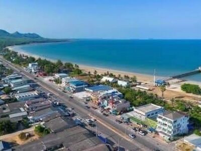 สวยงามวิวทะเลธรรมชาติสุดสุด ปะทิวใกล้หาดสวยทุ่งวัวแล่น ขายที่ดินติดทะเลวิวหลักล้านแปลงเล็กหายากติดหาดส่วนตัว ทรายขาวน้ำใส