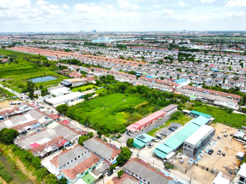 ขายถูก ที่ดิน ซอยหมู่บ้านพรรณณิภา ซอยรังสิต-นครนายก 83 ขนาด 958 ตรว