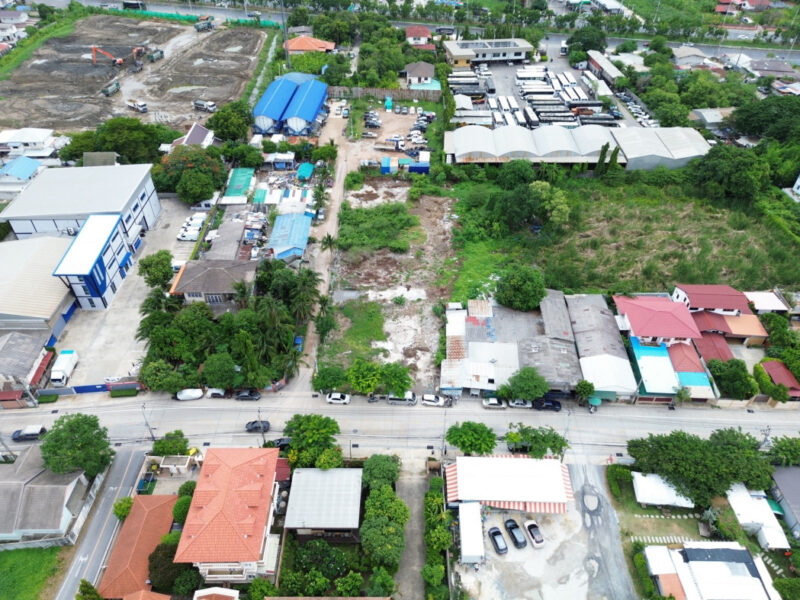 ขาย ที่ดิน ริมถนนทุ่งมังกร ตลิ่งชัน 515 ตรว ใกล้ถนนบรมราชชนนี เพียง 700 เมตร