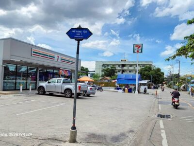 Vายที่ดินใกล้ม.ธนบุรี 96 ตารางวา ติดถนนคอนกรีต เพชรเกษม 108 แยก 7 ภาษีเจริญ กทม.