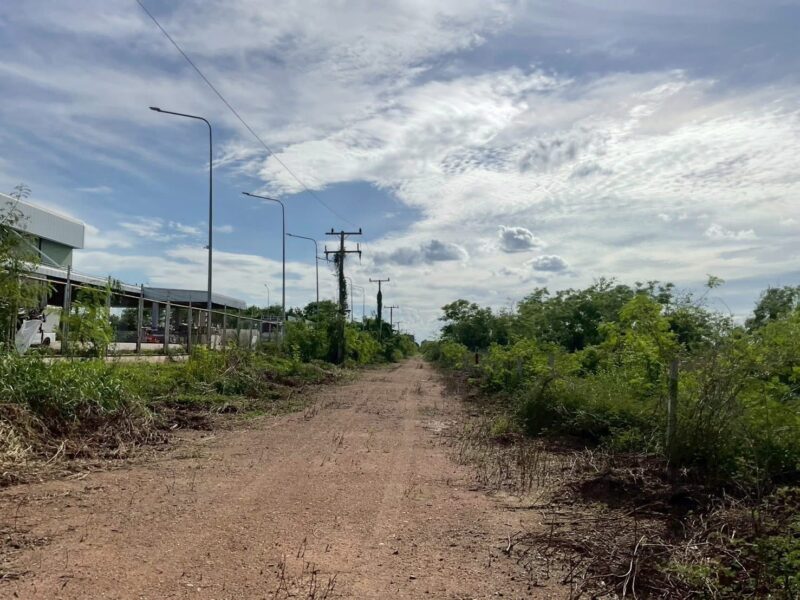 ขายด่วนที่ดินติดคลังBig c 2 ไร่ ติดถนนดิน ถมแล้ว คลองหก ตอ.36 คลองหลวง ปทุมธานี