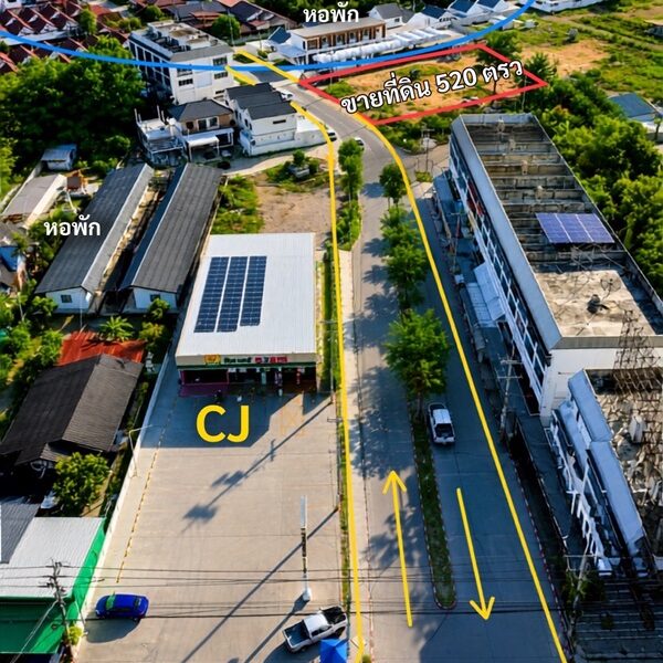 ขายที่ดิน ติดมหาวิทยาลัย 520 ตร.ว. สามชุก จ.สุพรรณบุรี นักลงทุนต้องดู โทร. 086-341-4384