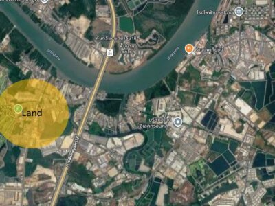 ขายที่ดินบางปะกง ถนนสุขุมวิท ทำเลศักยภาพ EEC ใกล้นิคมอมตะนคร