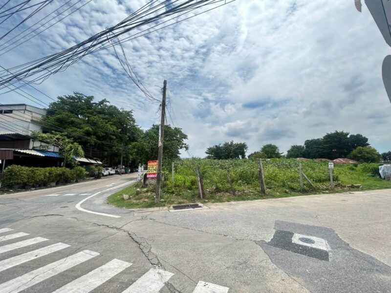 ขายด่วนที่ดิน 831 ตรว ติดถนนสาธารณะ 2 ด้าน ถมแล้ว ซ.กาญจนาภิเษก 7 ภาษีเจริญ กรุงเทพฯ