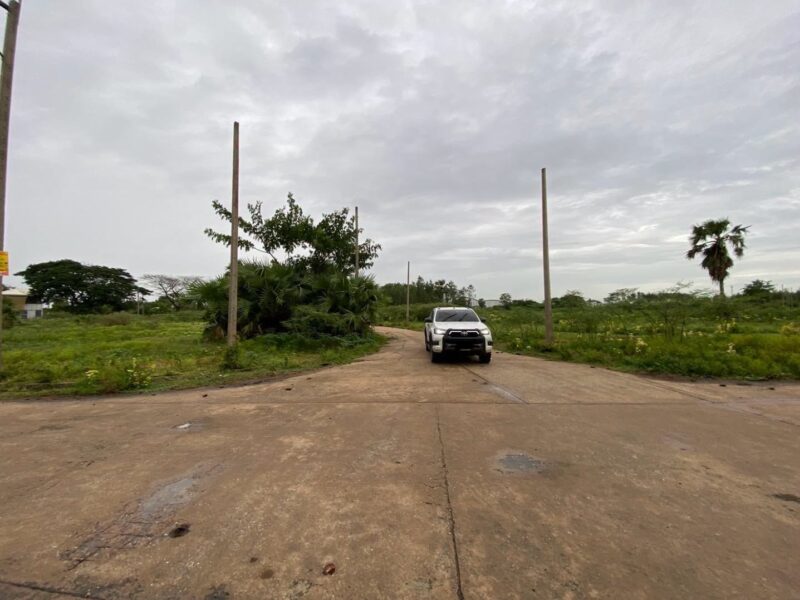 ขายต่ำกว่าประเมินที่ดิน 266 ตรว ติดถนนคอนกรีต ต.บ้านงิ้ว อ.สามโคก จ.ปทุมธานี