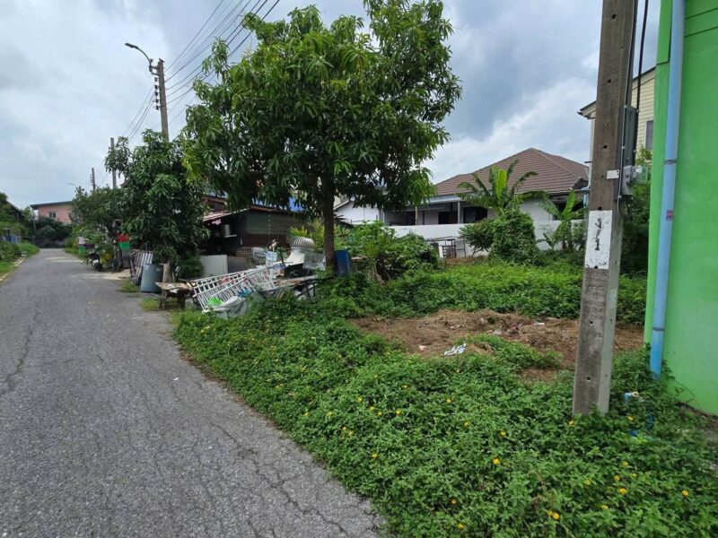 ขายด่วนที่ดิน 20 ตรว ติดถนนสาธารณะ ซ.ชุมชนเคหะฉลองกรุง โซน 5 ซอย 1 หนองจอก กทม.
