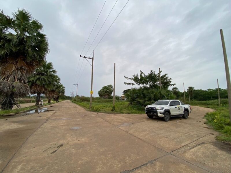 ขายต่ำกว่าประเมินที่ดิน 266 ตรว ติดถนนคอนกรีต ต.บ้านงิ้ว อ.สามโคก จ.ปทุมธานี