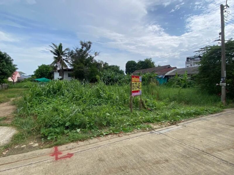 ขายด่วนที่ดินต่ำกว่าราคาประเมิน 108 ตรว ติดถนนคอนกรีต ซ.เพชรเกษม 108 ภาษีเจริญ กรุงเทพฯ