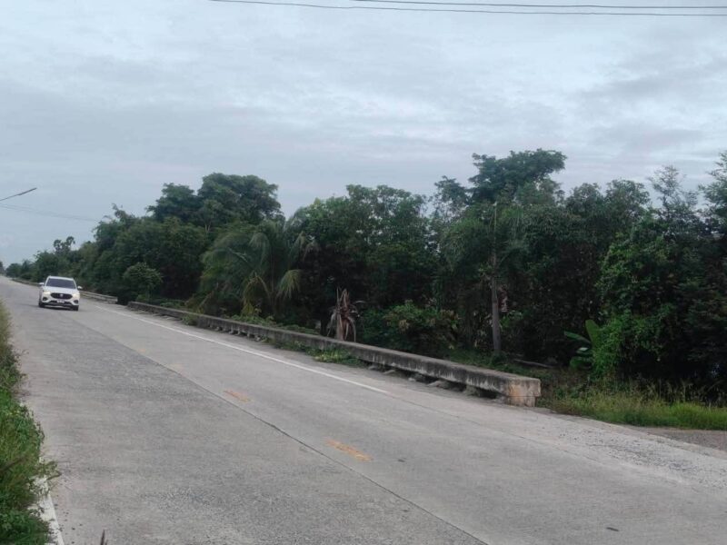 ขายด่วนที่ดิน 680 ตรว ติดถนนสาธารณะ 2 ด้าน แปลงมุม บ้านงิ้ว สามโคก ปทุมธานี