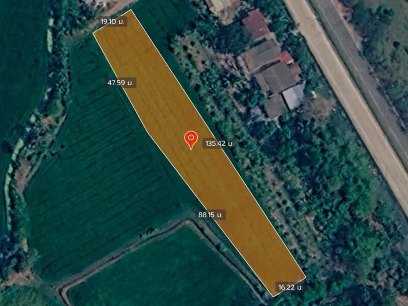 ขายด่วนที่ดิน 680 ตรว ติดถนนสาธารณะ 2 ด้าน แปลงมุม บ้านงิ้ว สามโคก ปทุมธานี